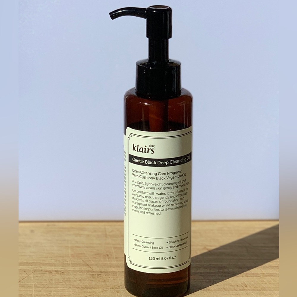 Dear Klairs Gentle Black Deep Cleansing Oil 150ml